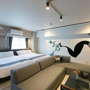 アパート Bhotel Origaminn 301 - 5 Mins Peace Park, 広島市